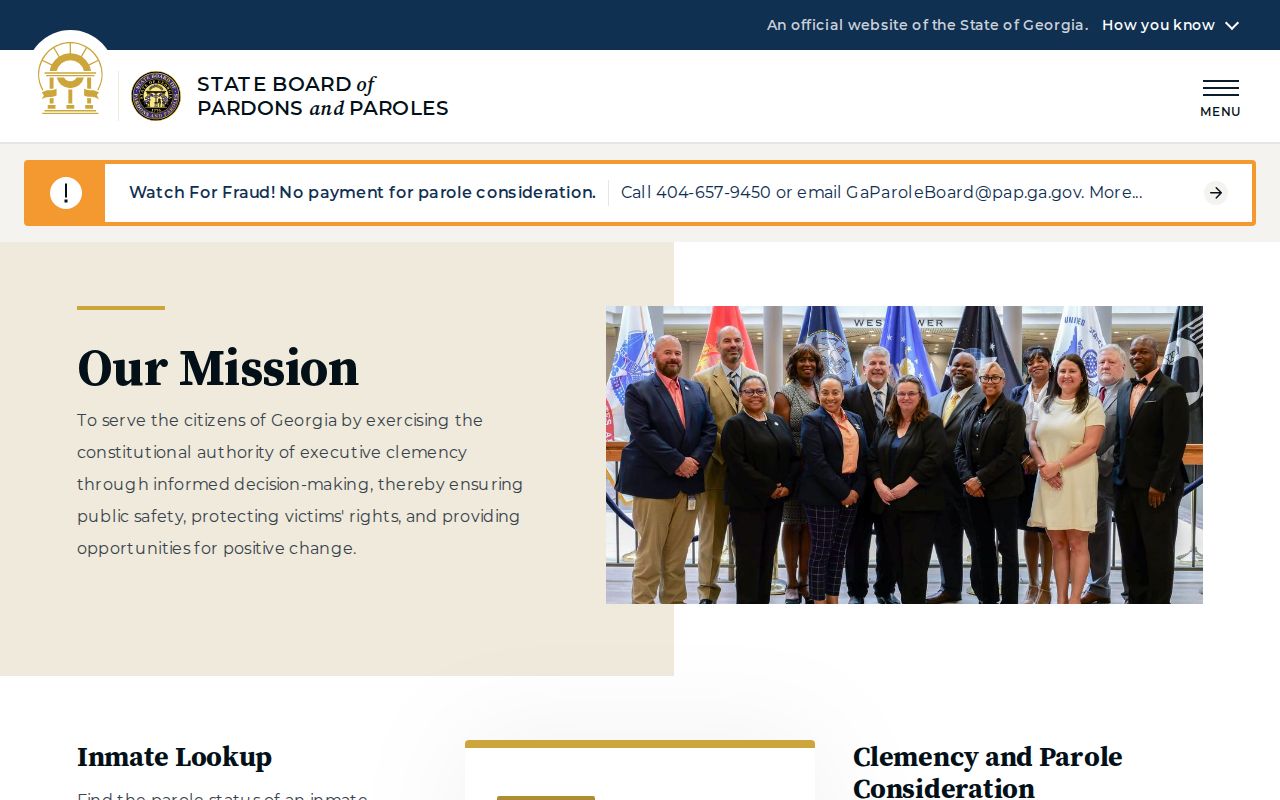 Baldwin County criminal history Georgia parole tools